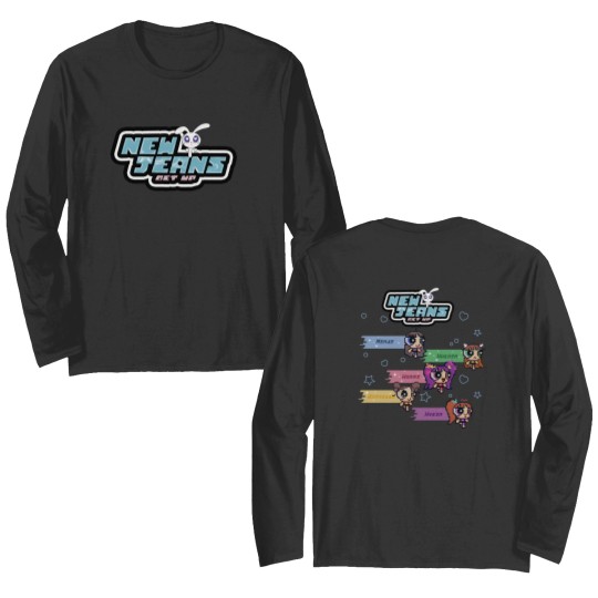 Discover Newjeans Super Shy Get Up Album Double Sided Long Sleeves