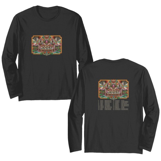 Discover Goose The Band 2024 Fall Tour Double Sided Long Sleeves, Goose Band 2024 Concert Double Sided Long Sleeves