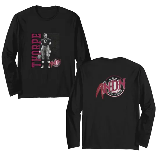 Discover Jim Thorpe Double Sided Long Sleeves, Jim Thorpe Double Sided Long Sleeves