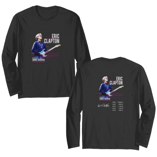 Discover Eric Clapton 2023 Tour Double Sided Long Sleeves, Eric Clapton 2023 Concert Double Sided Long Sleeves
