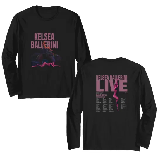 Discover Kelsea Ballerini Live On Tour 2025 Unisex Double Sided Long Sleeves