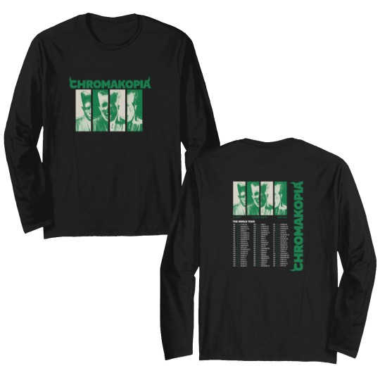 Discover Tyler the Creator Chromakopia Tour 2025 Double Sided Long Sleeves, Tyler the Creator 2025