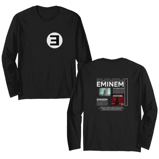 Discover Eminem The Marshall Mathers LP Graphic Double Sided Long Sleeves Men Women
