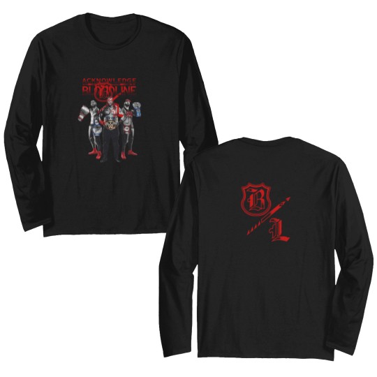 Discover Roman Reigns Acknowledge The Bloodline Double Sided Long Sleeves