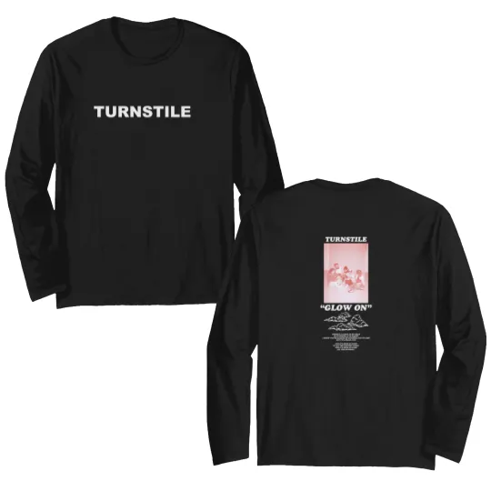 Discover Turnstile Tour 2022 Double Sided Long Sleeves, Turnstile Double Sided Long Sleeves