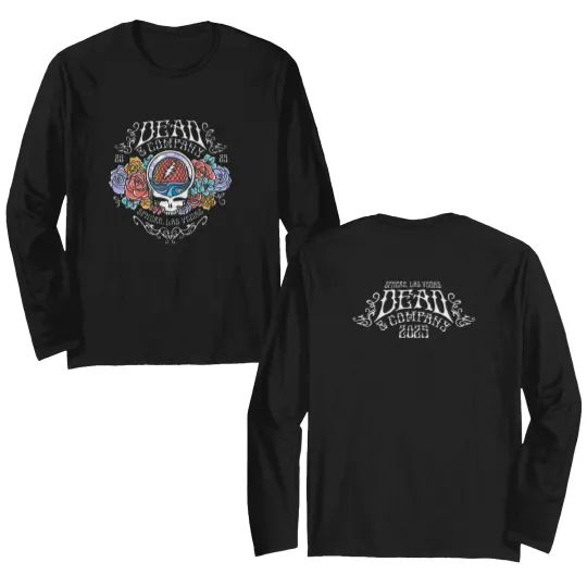 Discover Dead And Company Sphere Las Vegas 2025 Tour Double Sided Long Sleeves