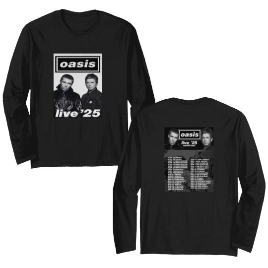 Discover Oasis - World Tour 2025 Two Sided Double Sided Long Sleeves
