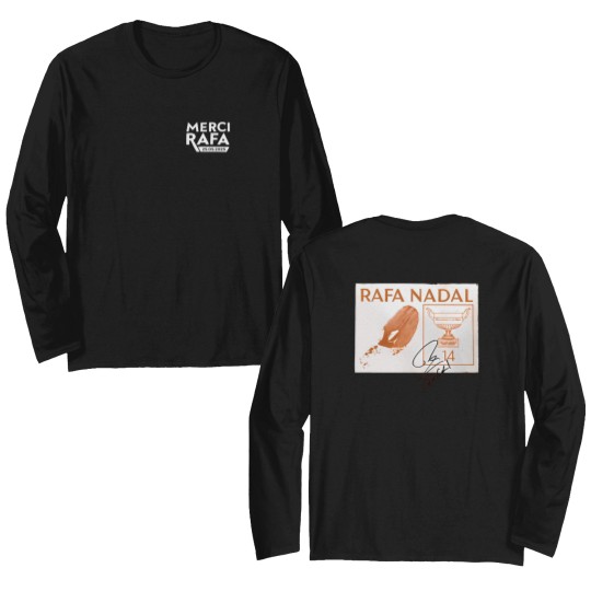 Discover Merci Rafa 2025, Cadeau pour Amateurs de Tennis, Double Sided Long Sleeves Club de Tennis Double Sided Long Sleeves Deux Côtés