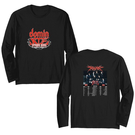 Discover Stray Kids DominATE World Tour Double Sided Long Sleeves, Stray Kids Double Sided Long Sleeves