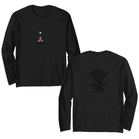 Discover macmiller Swimming Album Double Sided Long Sleeves