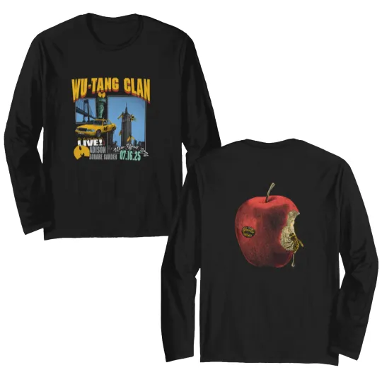 Discover Wu-Tang Clan Final Chamber Tour New York City  2025 Unisex Double Sided Long Sleeves
