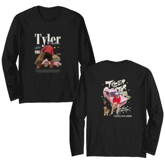 Discover Vintage Tyler the Creator Double Sided Long Sleeves, The Creator Rapper Hip Hop Double Sided Long Sleeves Double Sided Long Sleeves