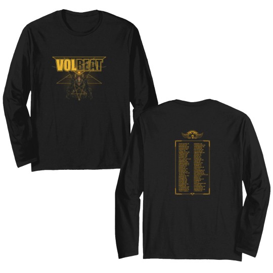 Discover Volbeat Greatest Of All Tours Worldwide 2025 Fan Double Sided Long Sleeves