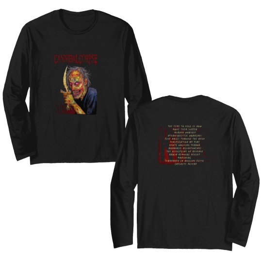 Discover Cannibal Corpse- KILL Double Sided Long Sleeves
