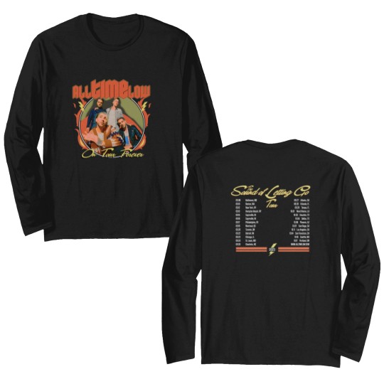 Discover All Time Low The Sound of Letting Go Tour Double Sided Long Sleeves