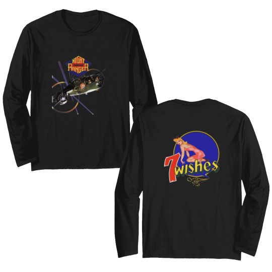 Discover Night Ranger - 7 Wishes Double Sided Long Sleeves