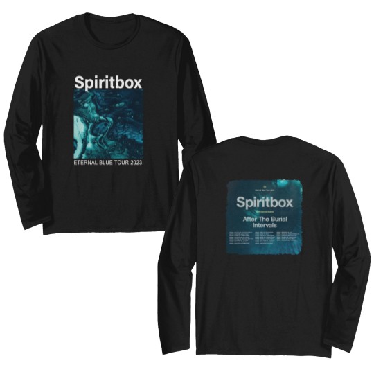 Discover Spiritbox Eternal Blue Tour 2023 Double Sided Long Sleeves, Spiritbox Double Sided Long Sleeves, Eternal Blue Album