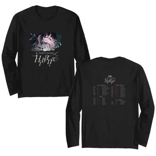 Discover Ado Hibana World Tour 2025 Double Sided Long Sleeves For Fans Double Sided