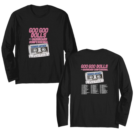 Discover HOT! Goo Goo Dolls Summer Anthem Tour 2025 Double Sided Long Sleeves ALL Size S-5XL