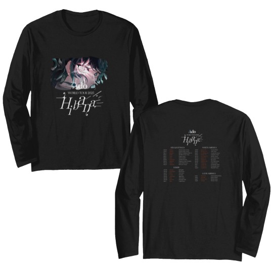 Discover Ado WORLD TOUR 2025 Hibana Double Sided Long Sleeves