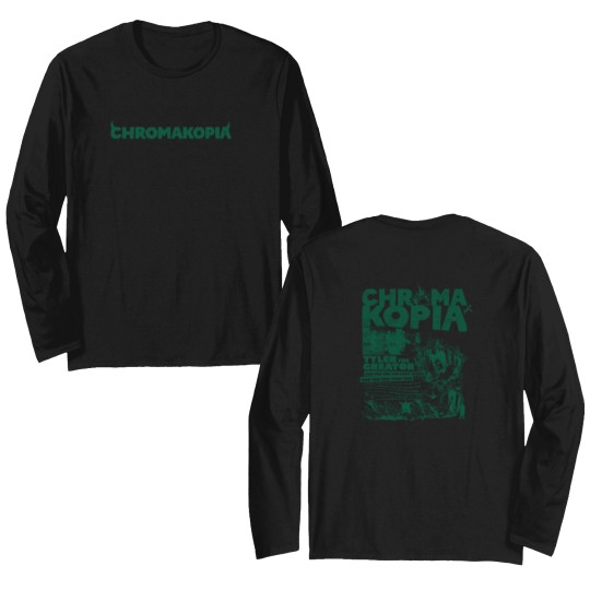 Discover Chromakopia Tyler The Creator 2025 Tour Double Sided Long Sleeves