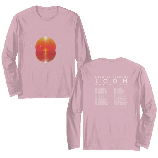 Discover Imagine Dragons Youth Double Sided Long Sleeves, Loom Tour 2024 Kids Double Sided Long Sleeves, Imagine Dragons Band Fan