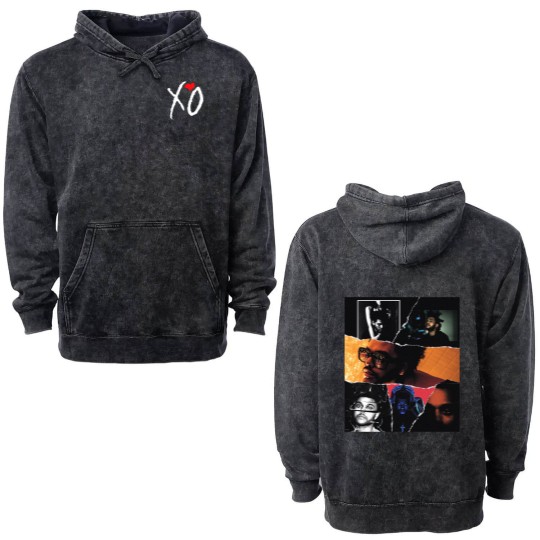 Discover Weeknds Two Sides Double Sided Mineral Wash Hoodies, Weeknds After Hours Til Dawn Concert ,