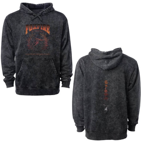 Discover Foxfire Academy Double Sided Mineral Wash Hoodies, Lost Cities Keeper Double Sided Mineral Wash Hoodies, Keeper Of The Lost Cities Symbols Double Sided Mineral Wash Hoodies