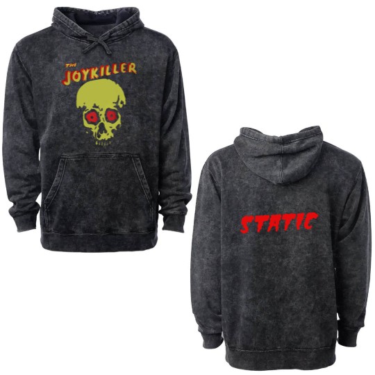 Discover Vintage 1995 The Joykiller Static Double Sided Mineral Wash Hoodies, The Joykiller Double Sided Mineral Wash Hoodies