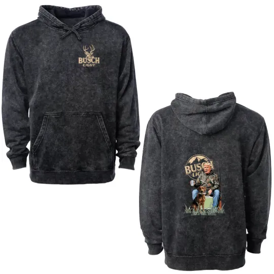 Discover Donald Trump/Light Beer Comfort Colors Double Sided Mineral Wash Hoodies