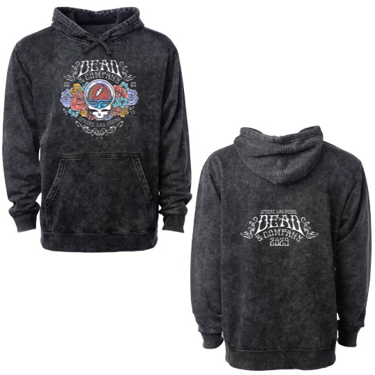 Discover Dead And Company Sphere Las Vegas 2025 Tour Double Sided Mineral Wash Hoodies
