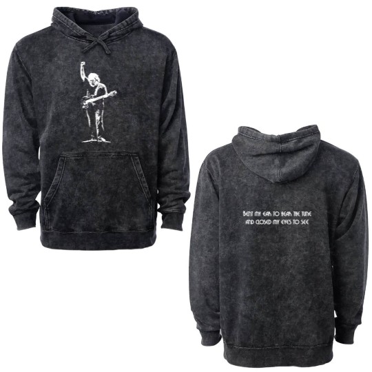 Discover Jerry Garcia Tribute Grateful Shakedown Double Sided Mineral Wash Hoodies