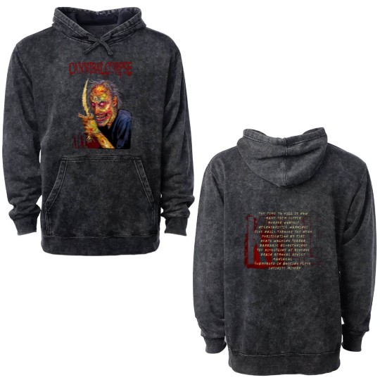 Discover Cannibal Corpse- KILL Double Sided Mineral Wash Hoodies