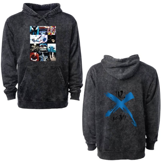 Discover U2 Achtung Baby Live At Sphere Las Vegas Tour 2023 Double Sided Mineral Wash Hoodies,