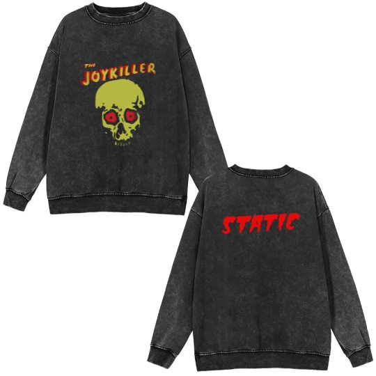 Discover Vintage 1995 The Joykiller Static Double Sided Mineral Wash Sweatshirts, The Joykiller Double Sided Mineral Wash Sweatshirts
