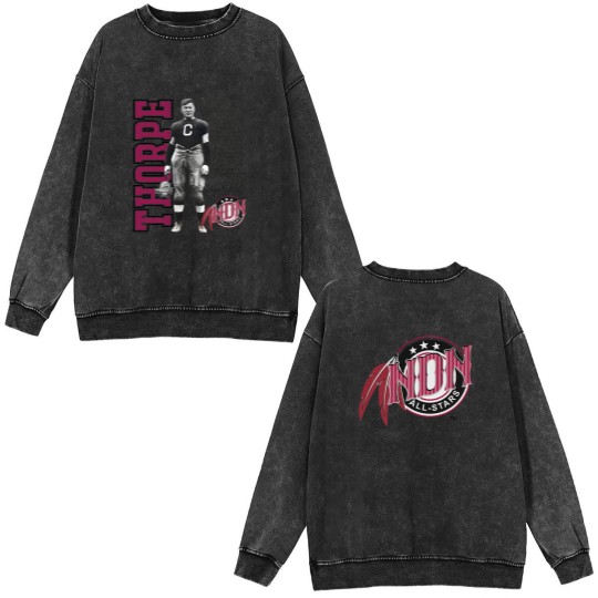 Discover Jim Thorpe Double Sided Mineral Wash Sweatshirts, Jim Thorpe Double Sided Mineral Wash Sweatshirts