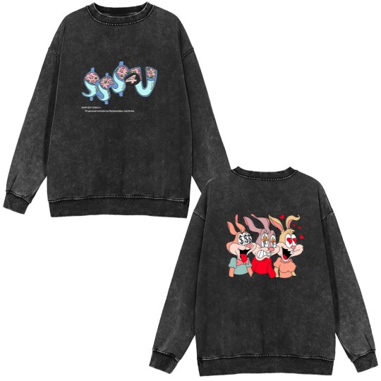 Discover Rapper PARTYNEXTDOOR & Drake Album Some Sexy Songs 4 U SSS4U 2025 Double Sided Mineral Wash Sweatshirts