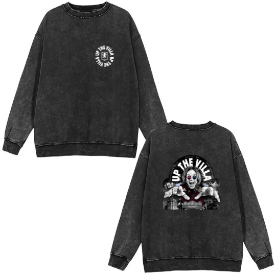 Discover Ozzy Osbourne Up The Villa 2025 Double Sided Mineral Wash Sweatshirts