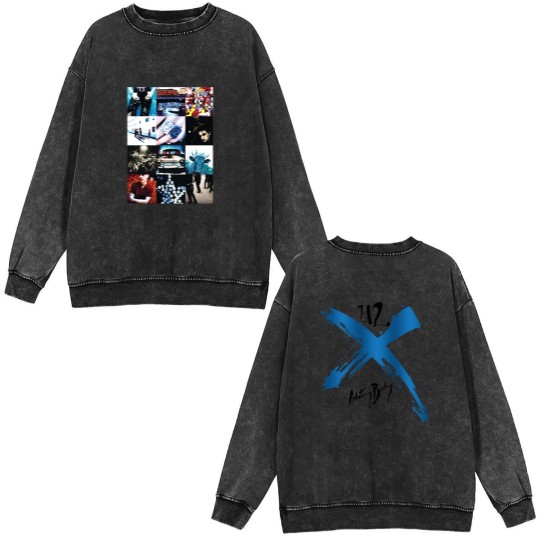 Discover U2 Achtung Baby Live At Sphere Las Vegas Tour 2023 Double Sided Mineral Wash Sweatshirts,