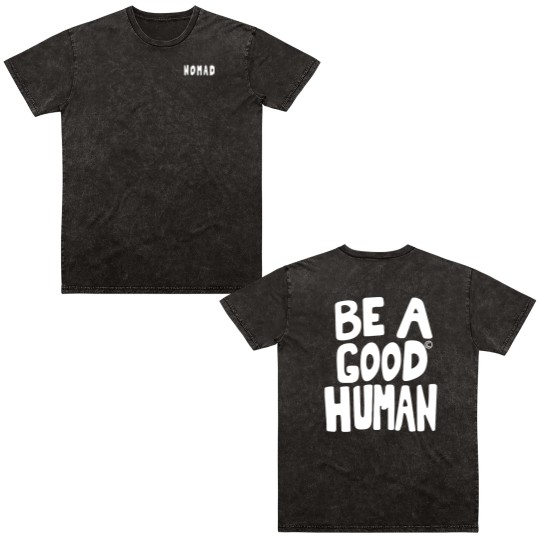 Discover Be A Good Human Double Sided Mineral Wash T Shirts, Jimin Orange Double Sided Mineral Wash T Shirts