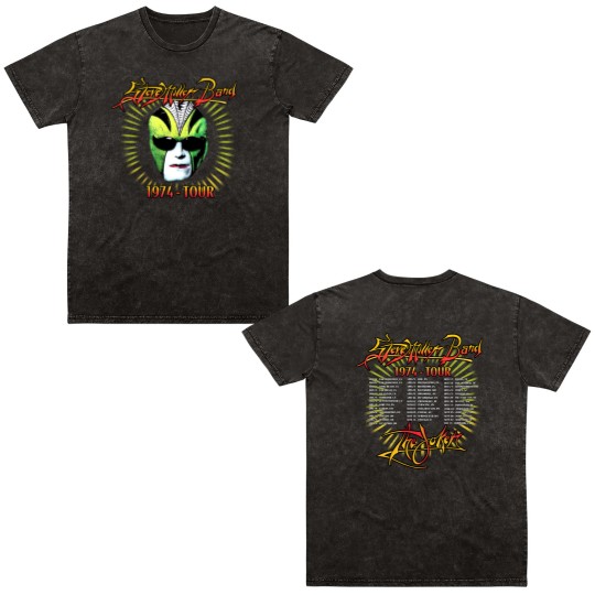 Discover 1994 Steve Miller Band The Joker Tour Concert Double Sided Mineral Wash T Shirts, Steve Miller Band Double Sided Mineral Wash T Shirts