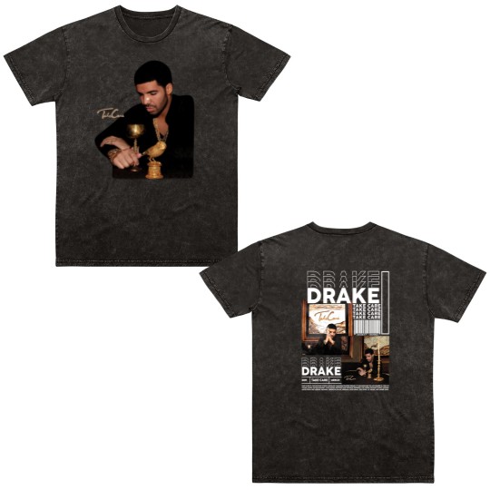 Discover Vintage Drake Rap Double Sided Mineral Wash T Shirts, Drake Take Care Double Sided Mineral Wash T Shirts, Drake Double Sided Mineral Wash T Shirts, Drake Rapper