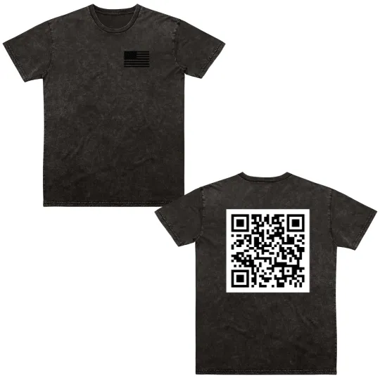 Discover Trump Dance QR Code Double Sided Mineral Wash T Shirts Viral Trump Dance YMCA qr Code Double Sided Mineral Wash T Shirts