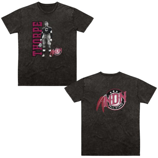 Discover Jim Thorpe Double Sided Mineral Wash T Shirts, Jim Thorpe Double Sided Mineral Wash T Shirts