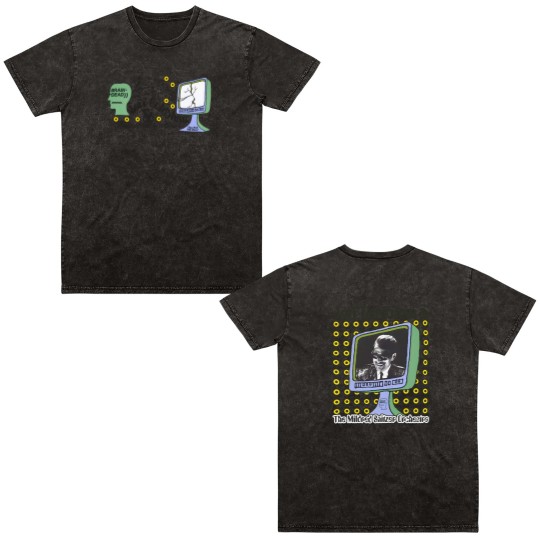Discover Brain Dead X Jeff Goldblum The Mildred Snitzer Orchestra Double Sided Mineral Wash T Shirts