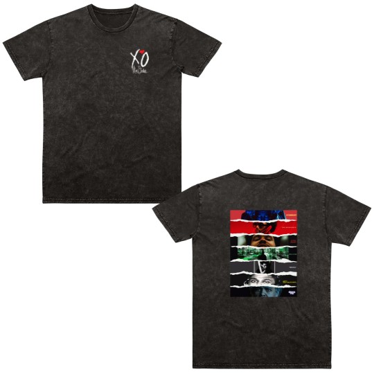 Discover Collection Weeknds Album Trilogy Gift For Fan Double Sided Mineral Wash T Shirts