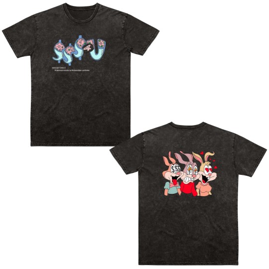 Discover Rapper PARTYNEXTDOOR & Drake Album Some Sexy Songs 4 U SSS4U 2025 Double Sided Mineral Wash T Shirts