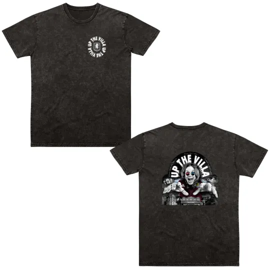 Discover Ozzy Osbourne Up The Villa 2025 Double Sided Mineral Wash T Shirts