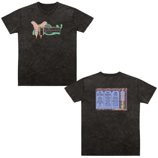 Discover Hinterland Music Festival 2025 Saint Charles Iowa Aug 1st 3rd Lineup Double Sided Mineral Wash T Shirts