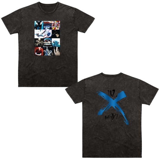 Discover U2 Achtung Baby Live At Sphere Las Vegas Tour 2023 Double Sided Mineral Wash T Shirts,